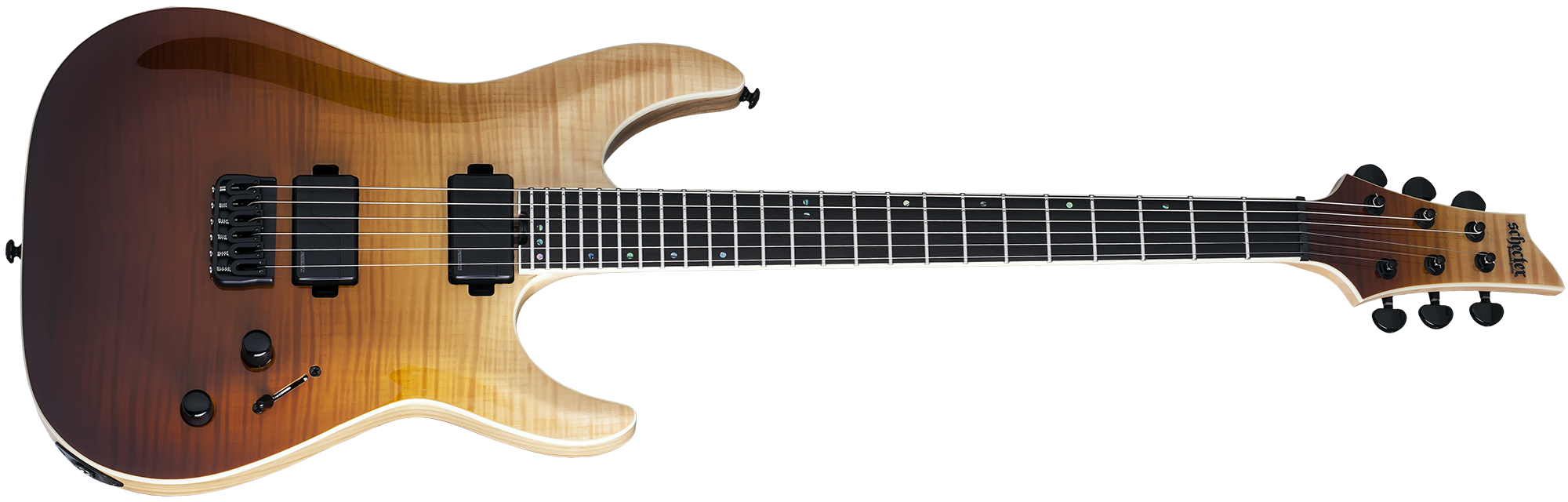 SCHECTER C-1 SLS Elite Antique Fade Burst 1350-SHC