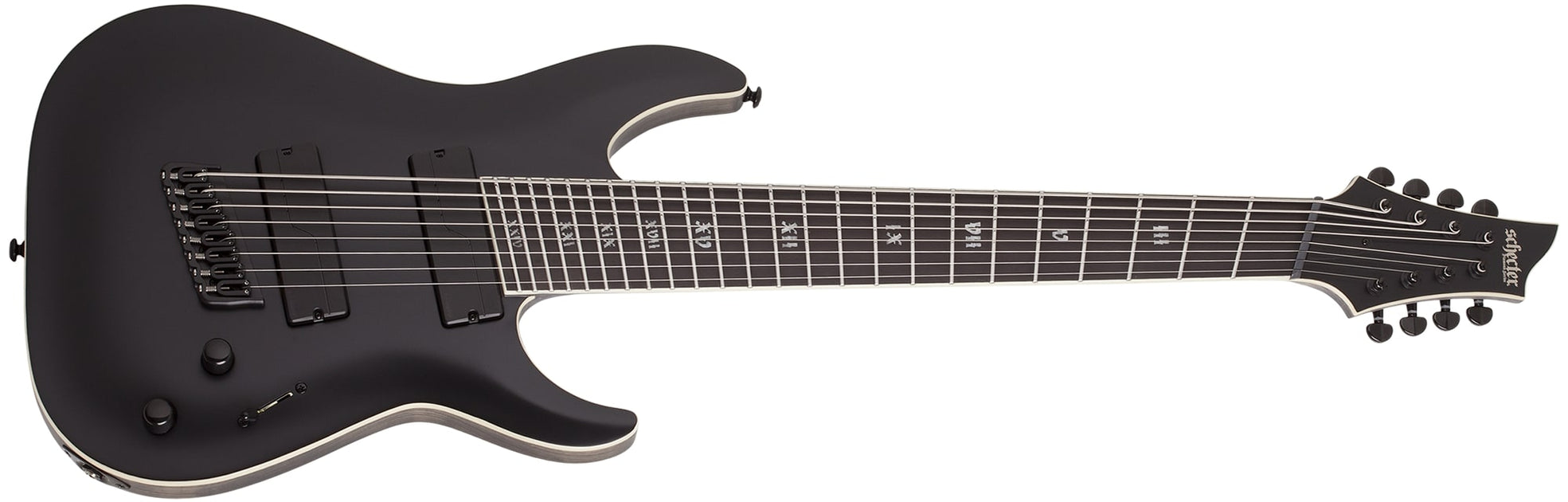Schecter C-8 Multiscale SLS Elite Evil Twin Electric Guitar