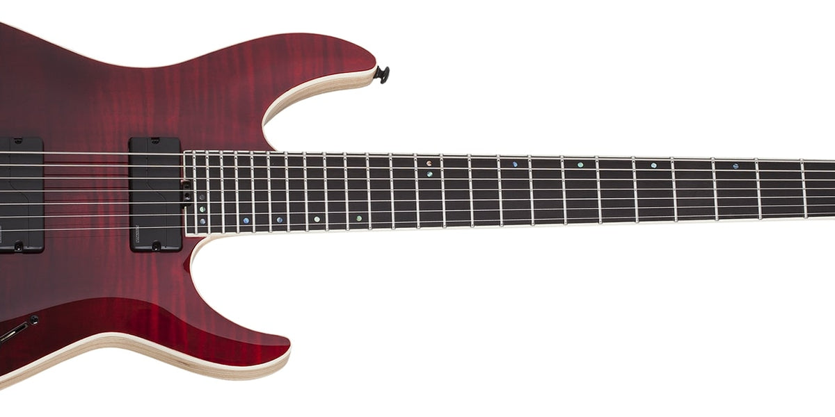 Schecter C-7 SLS Elite 7-String Electric Guitar, Blood Burst 1372-SHC ...