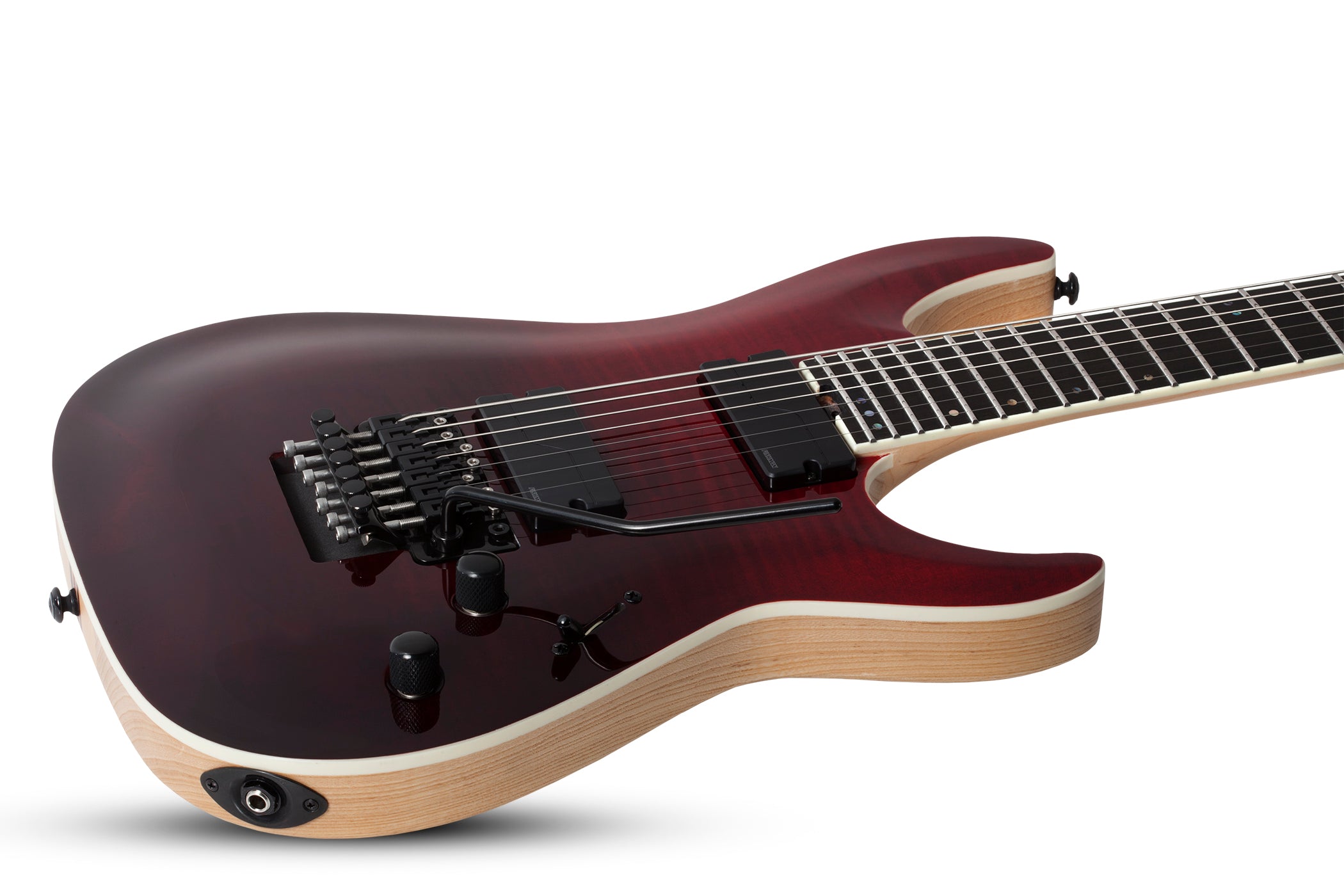 Schecter C-7 FR SLS Elite 7-String Electric Guitar, Blood Burst 1374-SHC