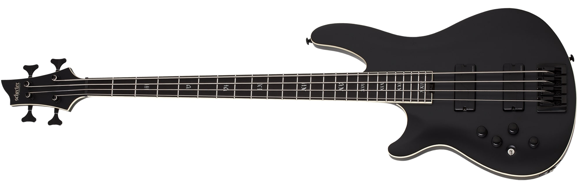 Schecter SLS EVIL TWIN 4-string Electric Bass Satin Black - Left handed 1396-SHC