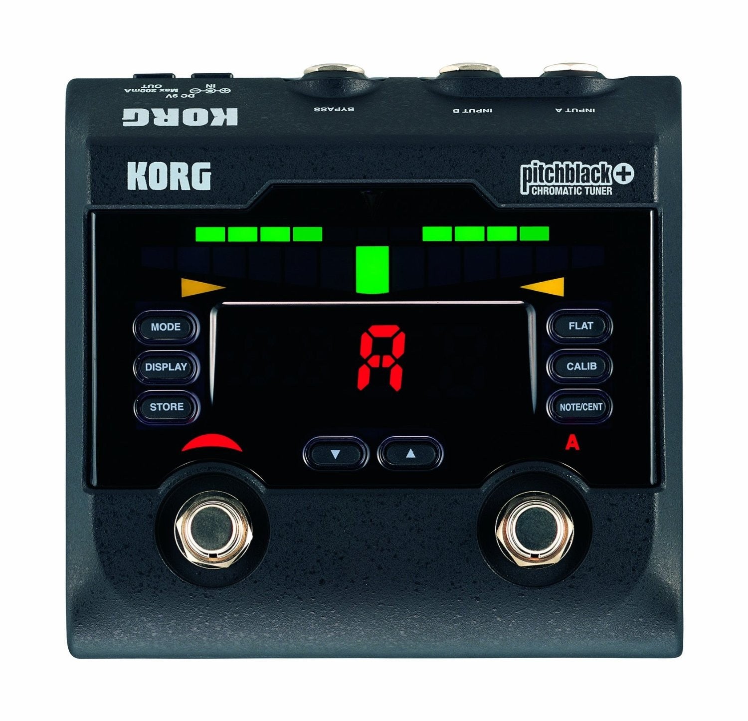 korg tuner pedal Korg Pitchblack + Advanced Pedal Tuner