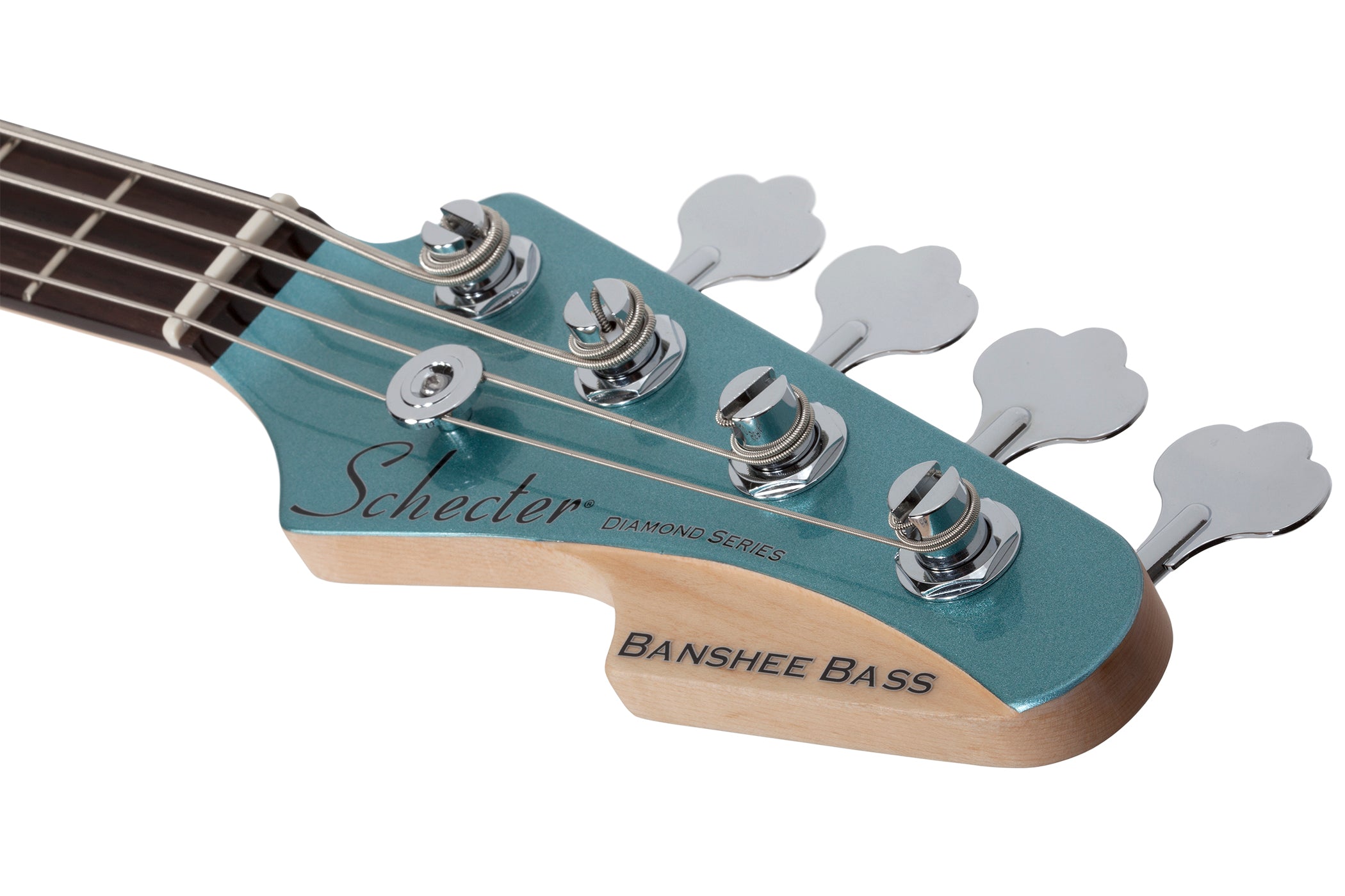 Schecter Banshee 4 String Electric Bass Vintage Pelham Blue 1441-SHC