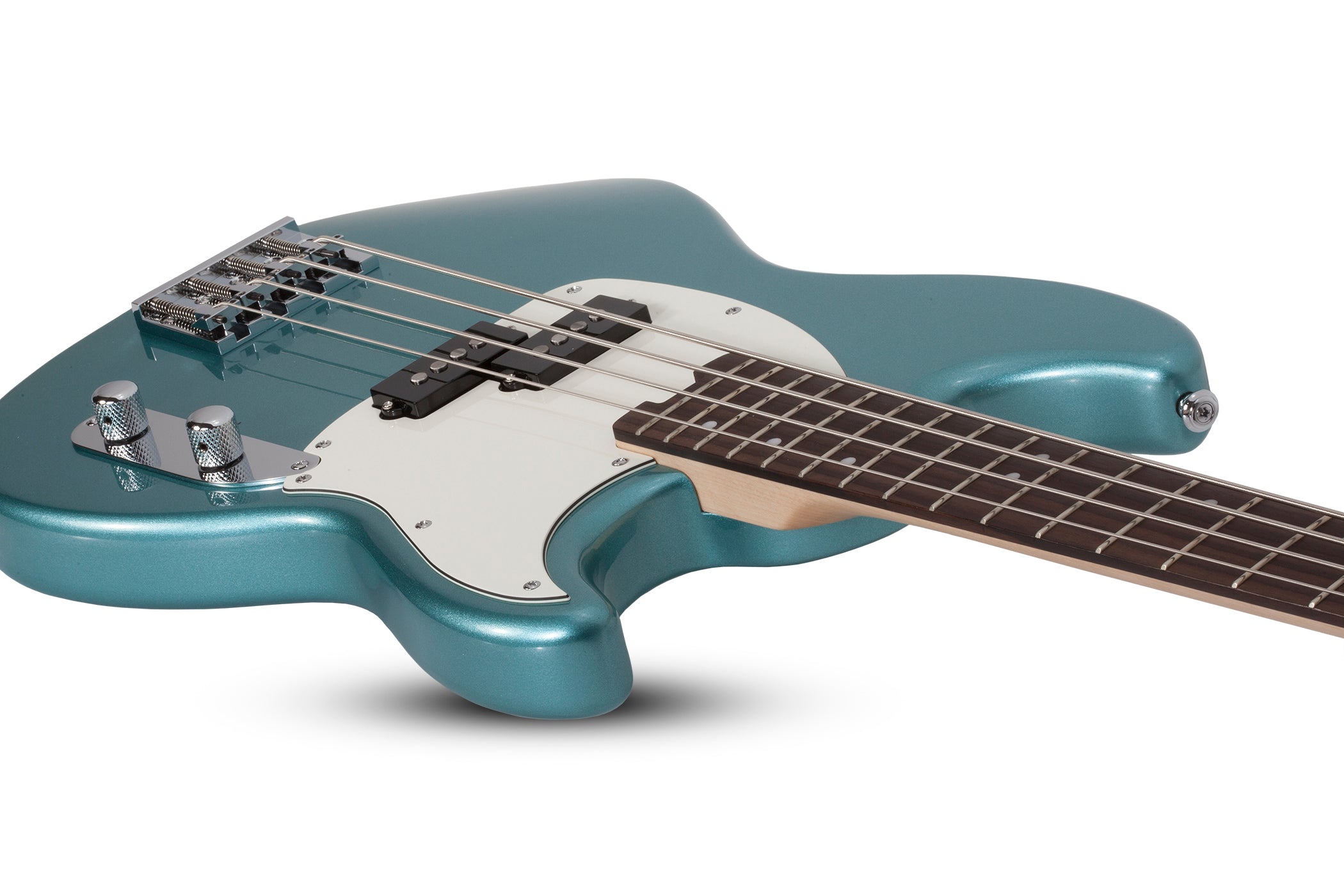 Schecter Banshee 4 String Electric Bass Vintage Pelham Blue 1441-SHC