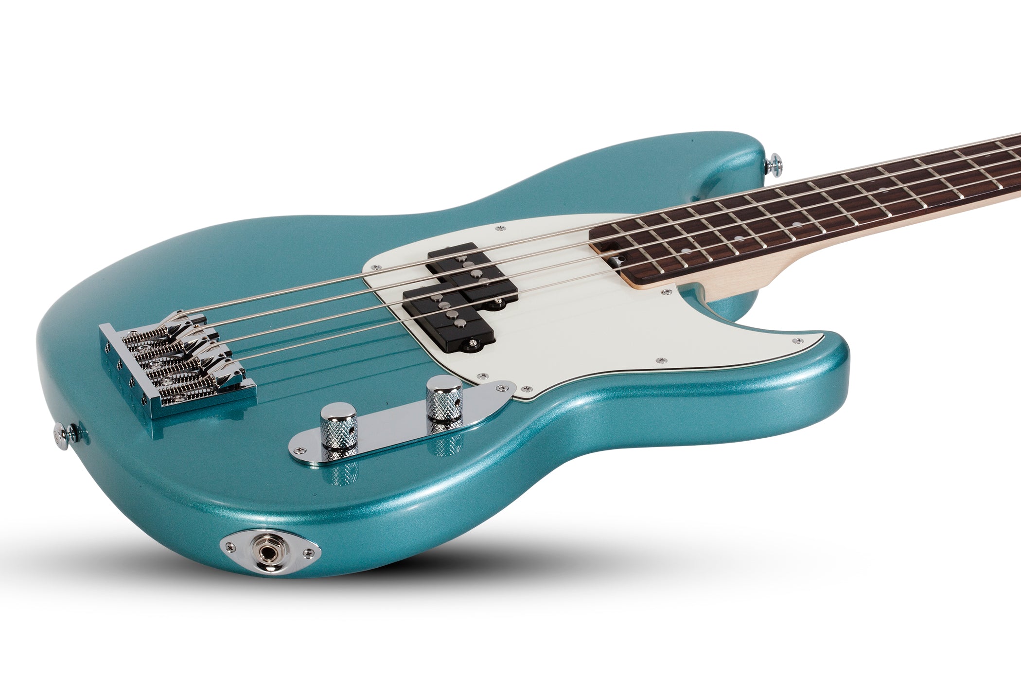 Schecter Banshee 4 String Electric Bass Vintage Pelham Blue 1441-SHC
