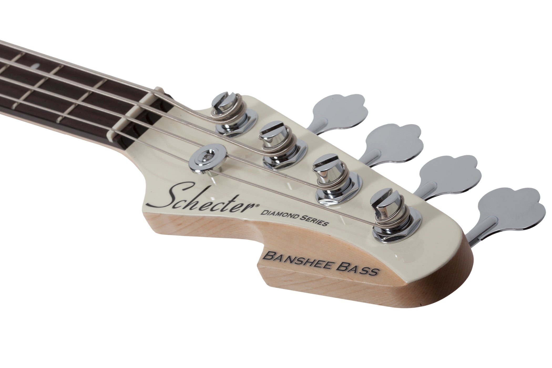 Schecter Banshee 4-String Electric Bass Olympic White 1442-SHC
