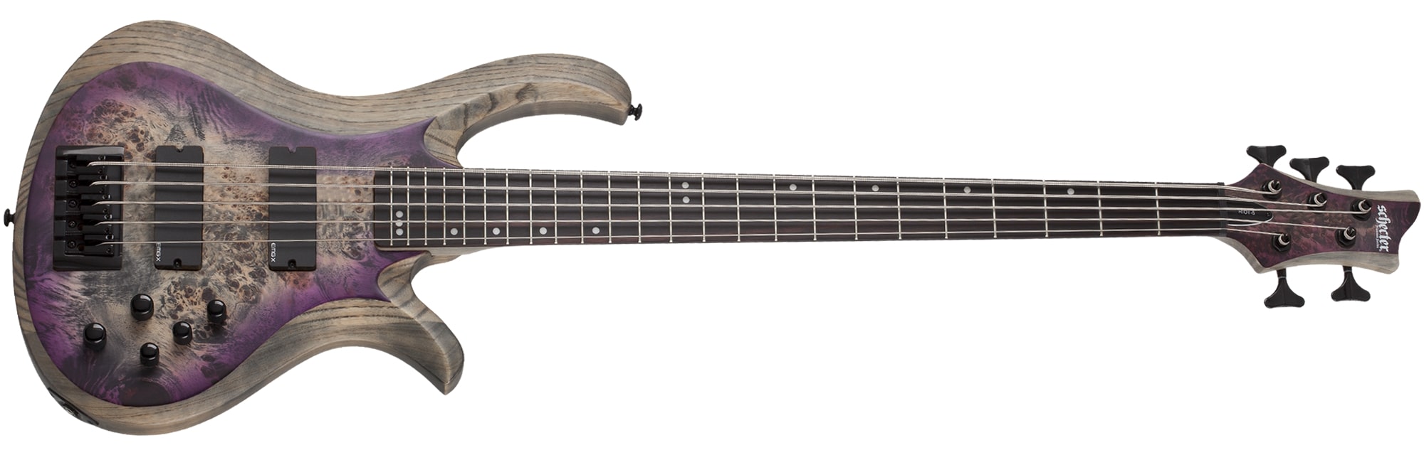 Schecter Riot 5 Electric Bass Aurora Burst (ARB) 1452-SHC