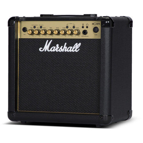 Marshall MG15GR MG 15 Watt, 2 channel, 8 inch Speaker, Line in, Reverb