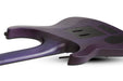 Schecter BANSHEE GT-FR Satin Purple with Racing Stripes 1521-SHC