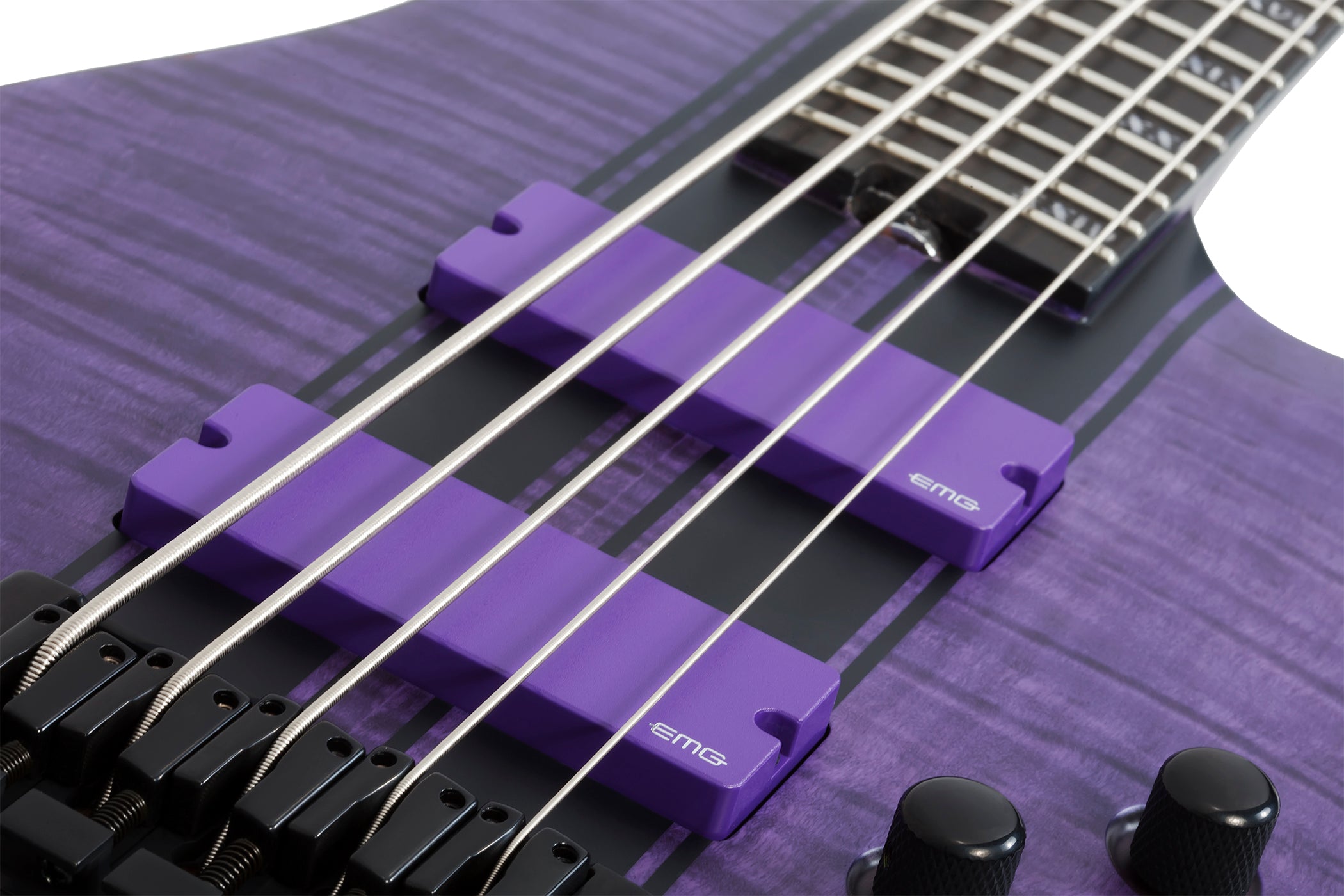 Schecter C-5 GT 5 SRING Electric Bass Satin Trans Purple 1533-SHC