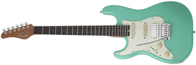 Schecter Nick Johnston TRAD HSS 6-String Left Handed Electric Guitar, Atomic Green 1543-SHC