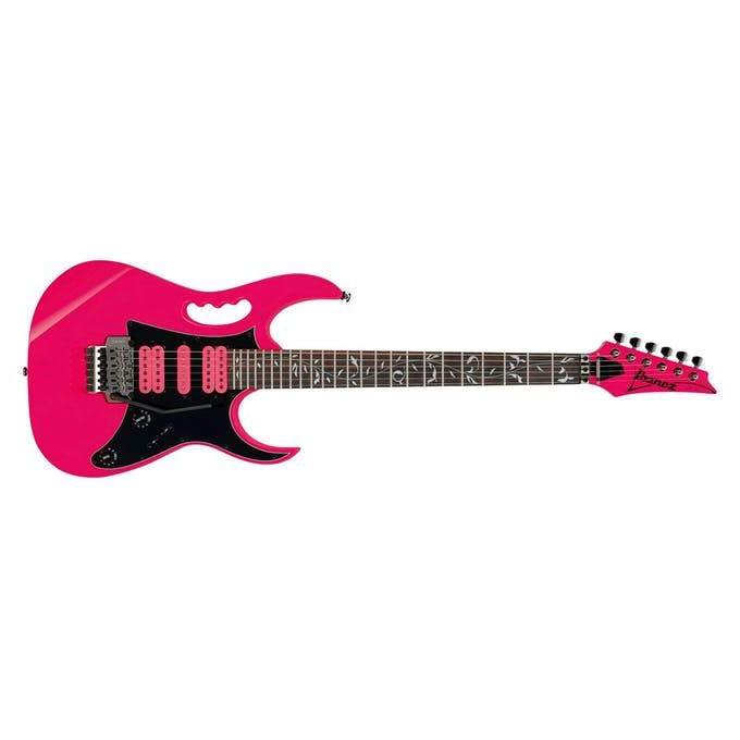 Ibanez JEMJRSPPK JR Steve Vai Pink Electric Guitar