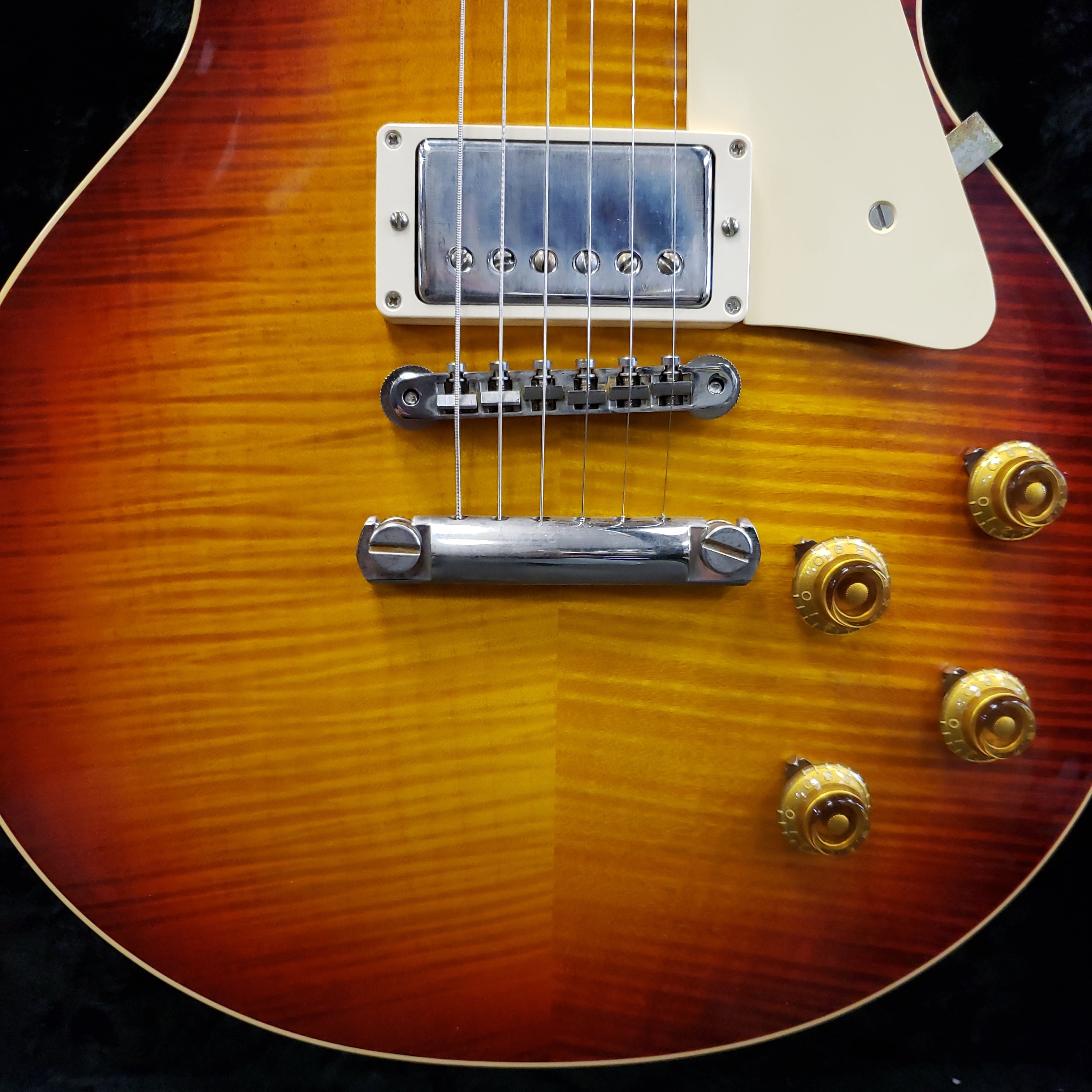 Gibson Custom Shop 1959 Les Paul Standard Reissue VOS Factory Burst - Nickel Hardware LPR59VOFANH