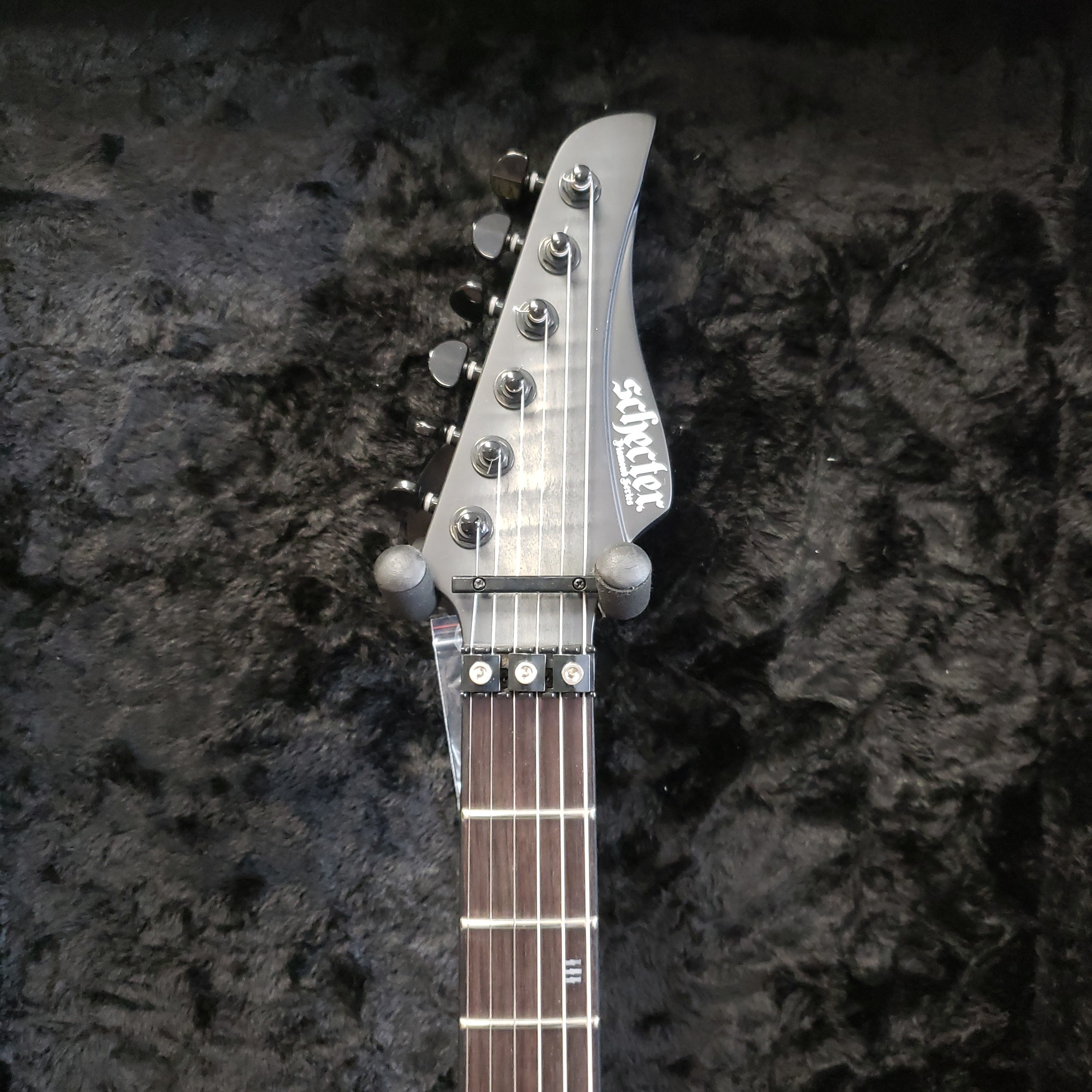 Schecter Banshee GT FR Left Handed Electric Guitar Charcoal Burst 1524-SHC