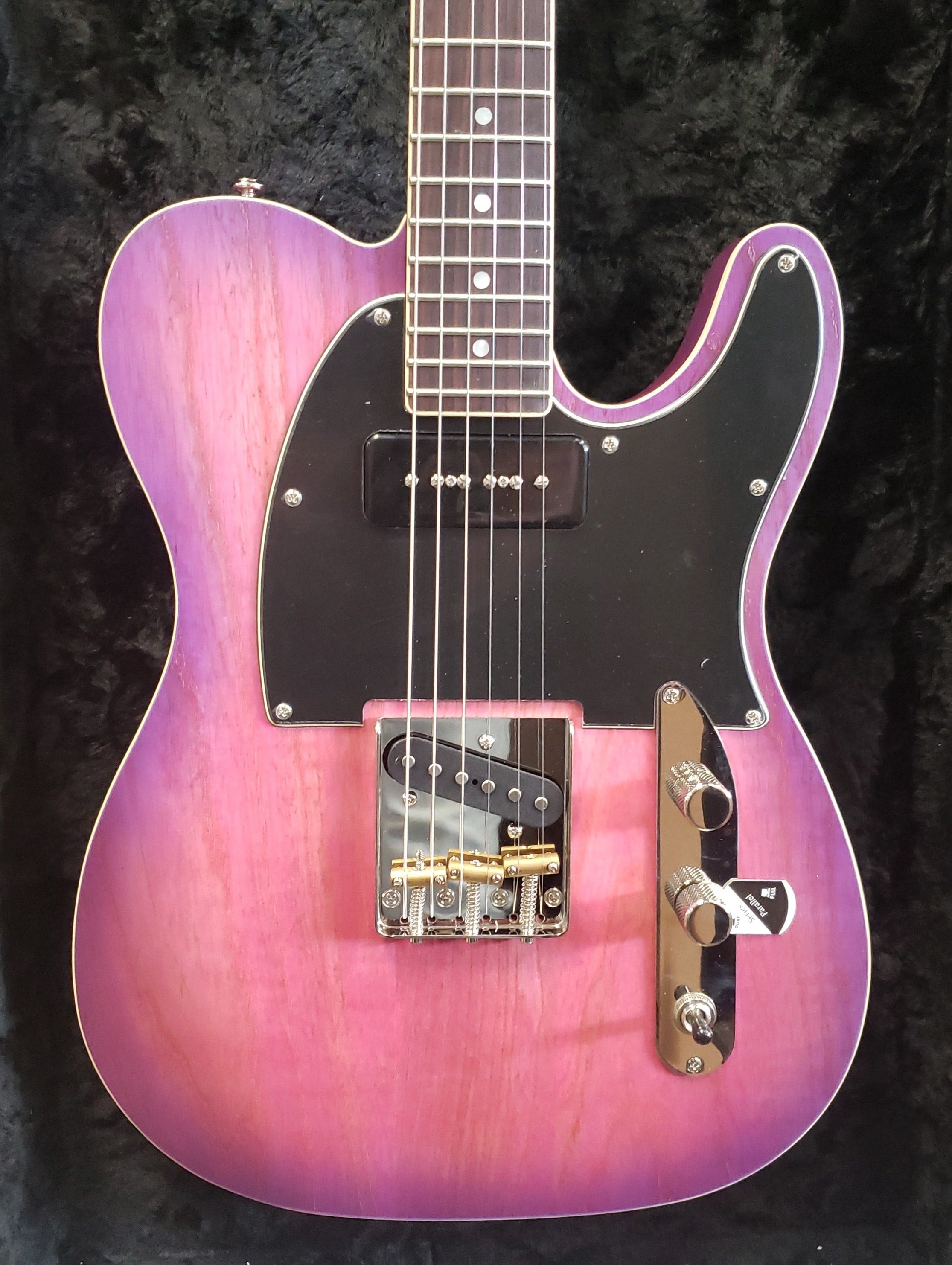 Schecter PT Special Electric Guitar Purple Burst Pearl 667-SHC SERIAL NUMBER W2100473 - 7.0 LBS