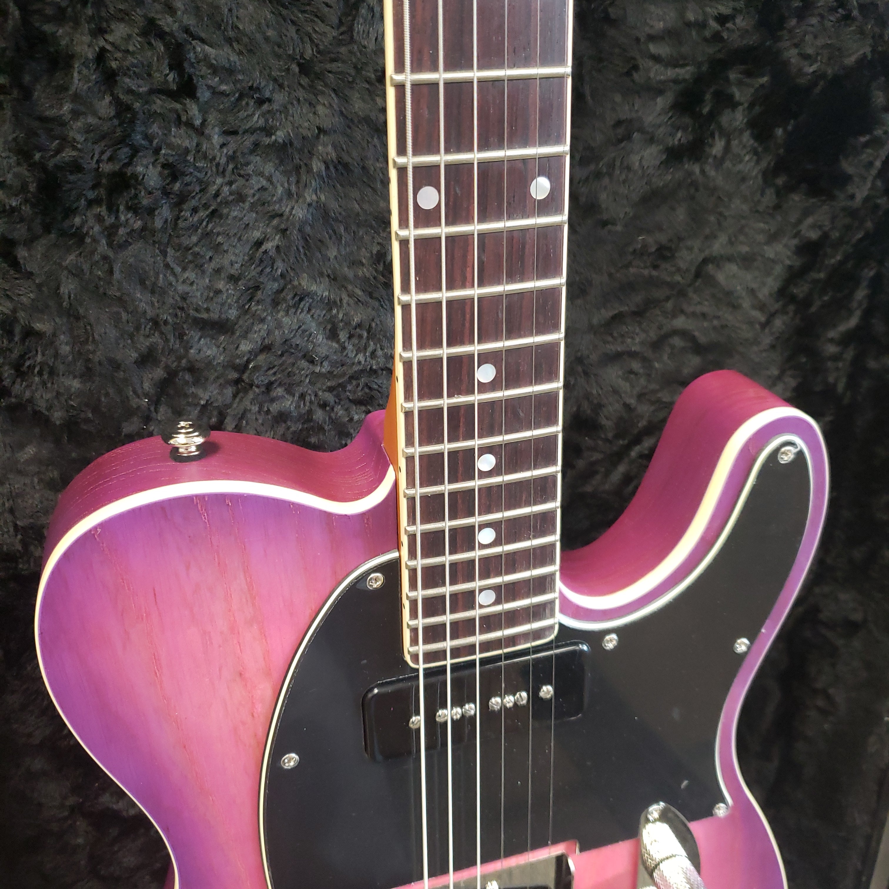 Schecter PT Special Electric Guitar Purple Burst Pearl 667-SHC SERIAL NUMBER W2100473 - 7.0 LBS