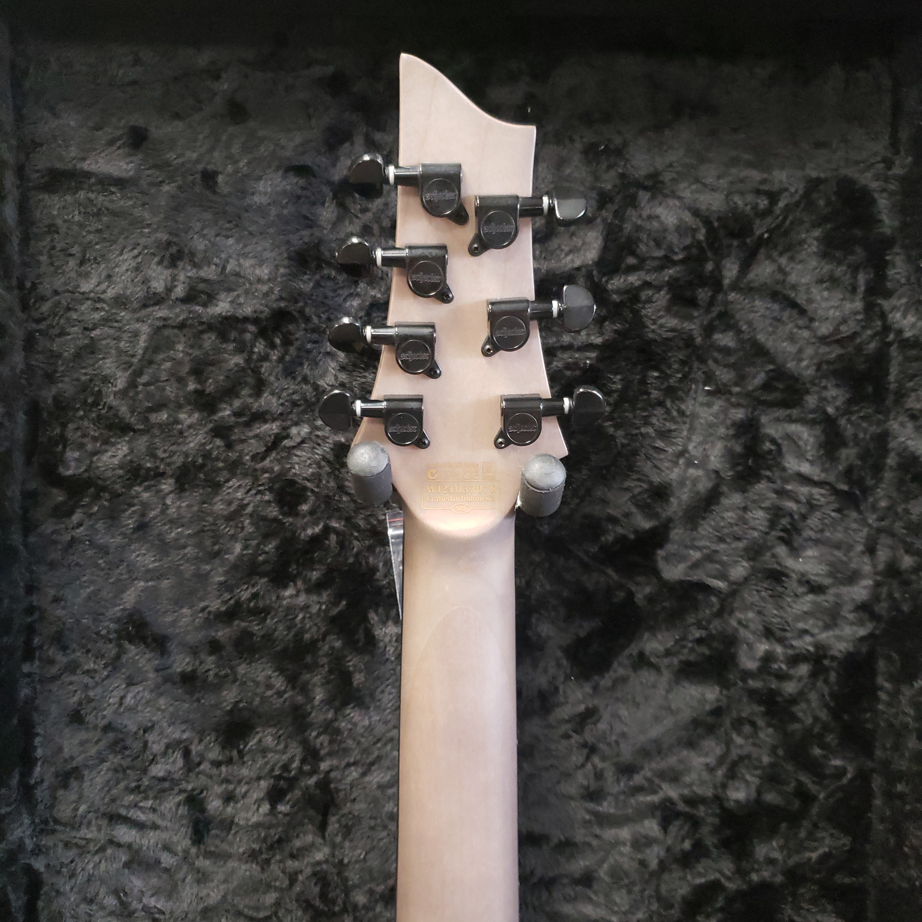 Schecter Omen Elite-7 7 String Electric Guitar Black Cherry Burst 2456-SHC SERIAL NUMBER WI21033078 - 6.2 LBS