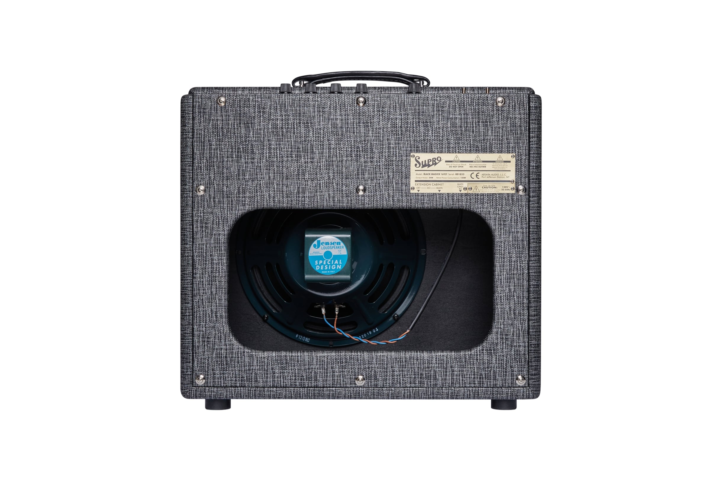 Supro Black Magick 1x12 inch 25 watt Tube Combo Amp 1695TJ