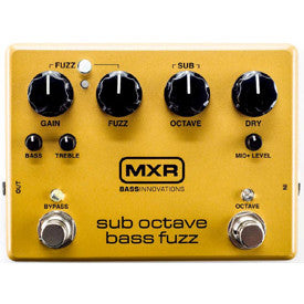 MXR SUB OCTAVE BASS FUZZ PEDAL M287 - L.A. Music - Canada's Favourite Music Store!