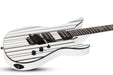 Schecter Synyster Standard Electric Guitar Gloss White with Black Pinstripes 1746-SHC