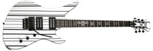 Schecter Synyster Standard Electric Guitar Gloss White with Black Pinstripes 1746-SHC