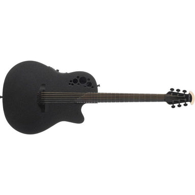 Ovation Elite Black Acoustic-Electric Guitar 1778TX-5