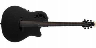 Ovation Elite Acoustic-Electric Guitar - Black 1868TX-5