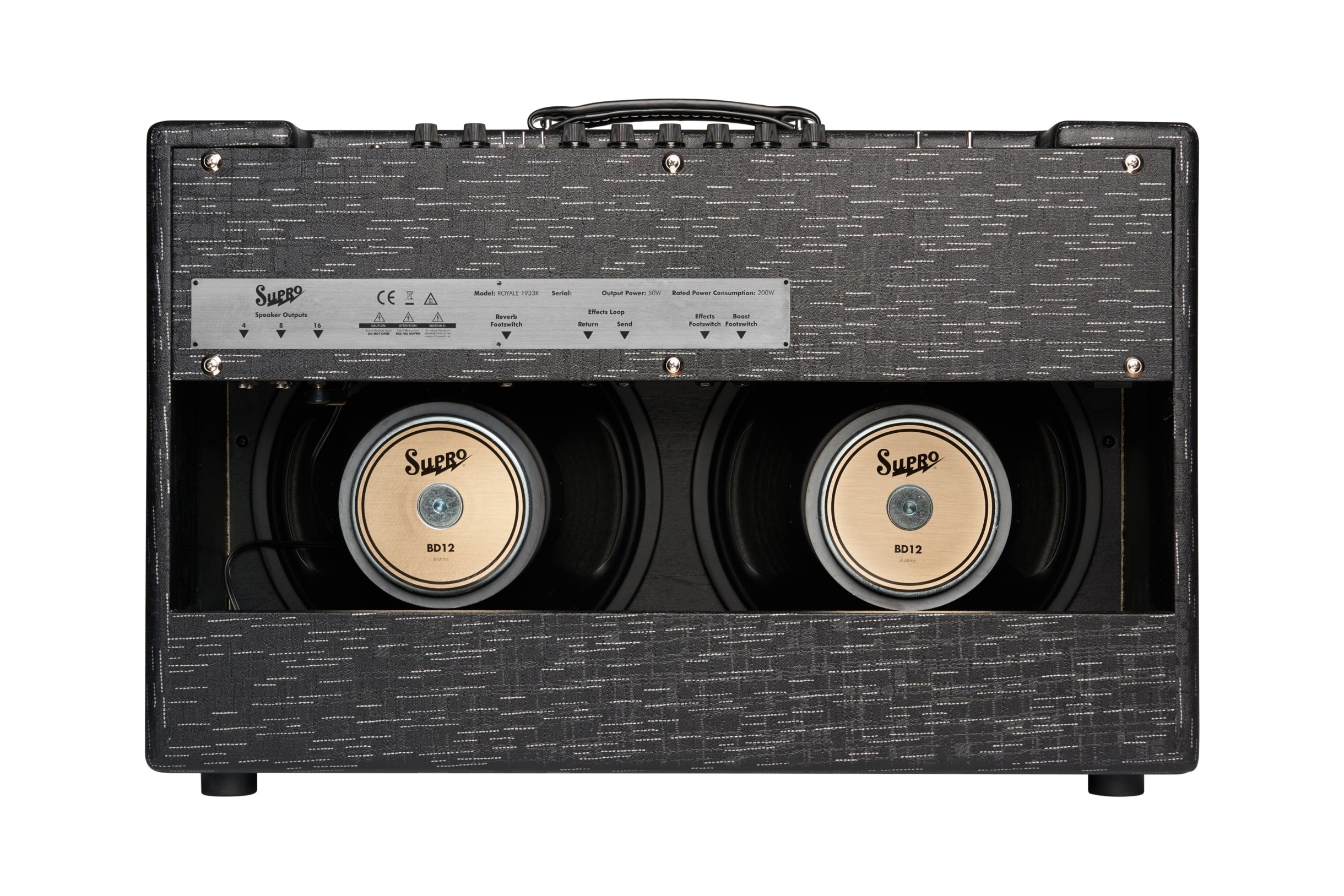Supro Royale 2x12 inch 50 watt Tube Combo Amp 1933R