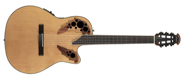 Ovation Celebrity Elite Acoustic / Electric Guitar, Aged Natural CE44C-4A