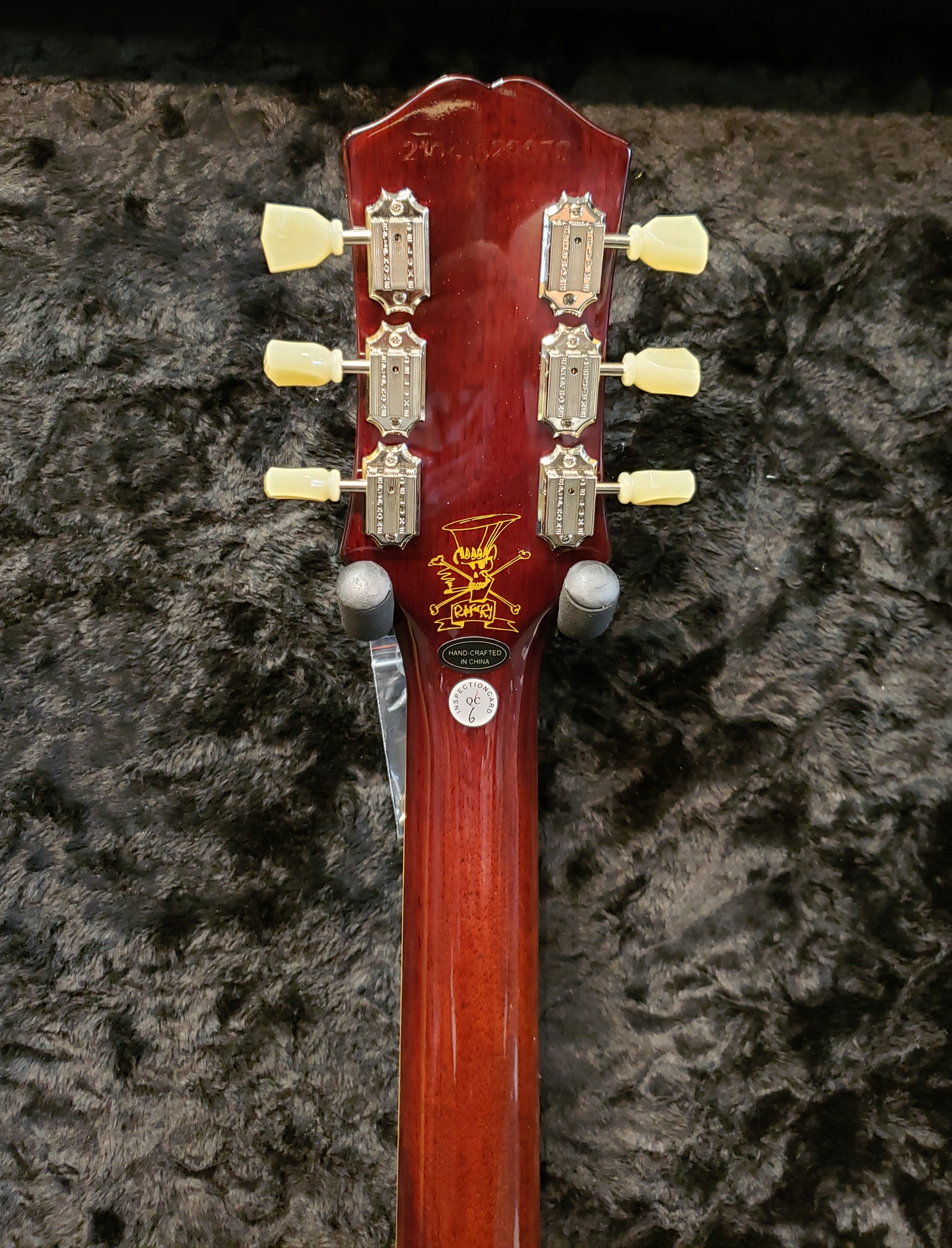 Epiphone Inspired by Gibson Slash Les Paul November Burst with Custom HardShell Case EILPSLASHNVNH