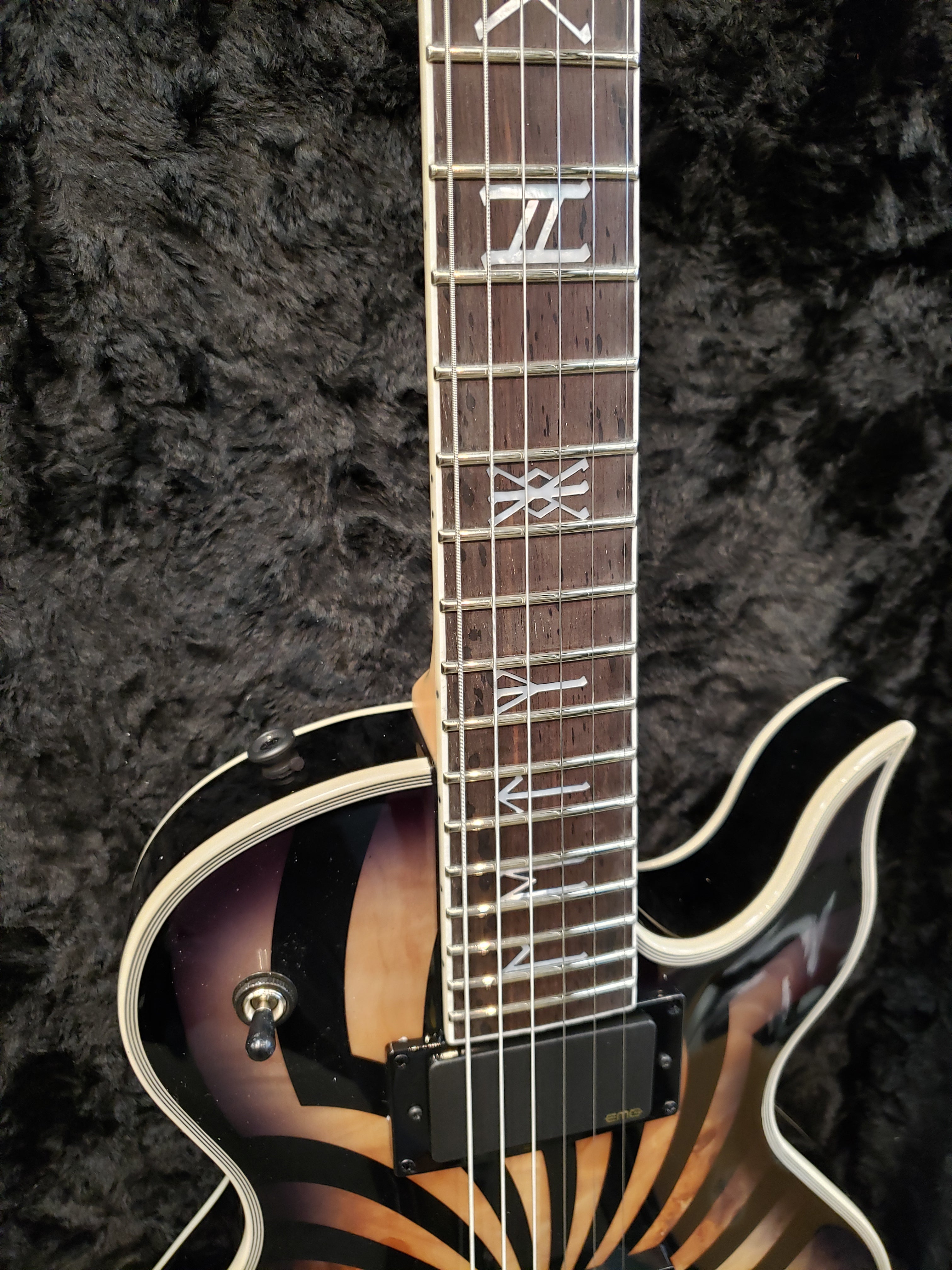 Wylde Audio Odin Grail Buzzsaw Charcoal Burst 4539-SHC