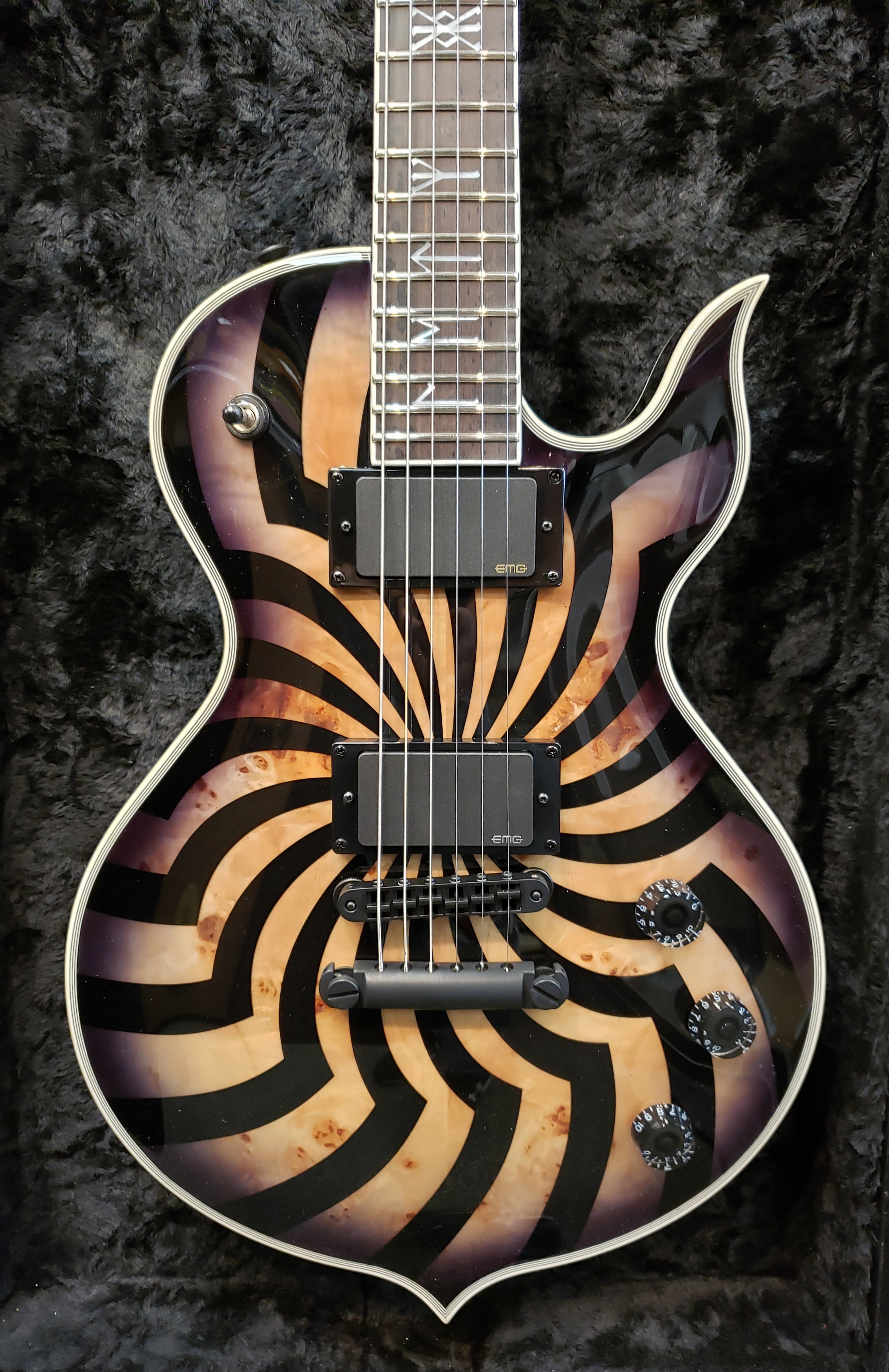 Wylde Audio Odin Grail Buzzsaw Charcoal Burst 4539-SHC