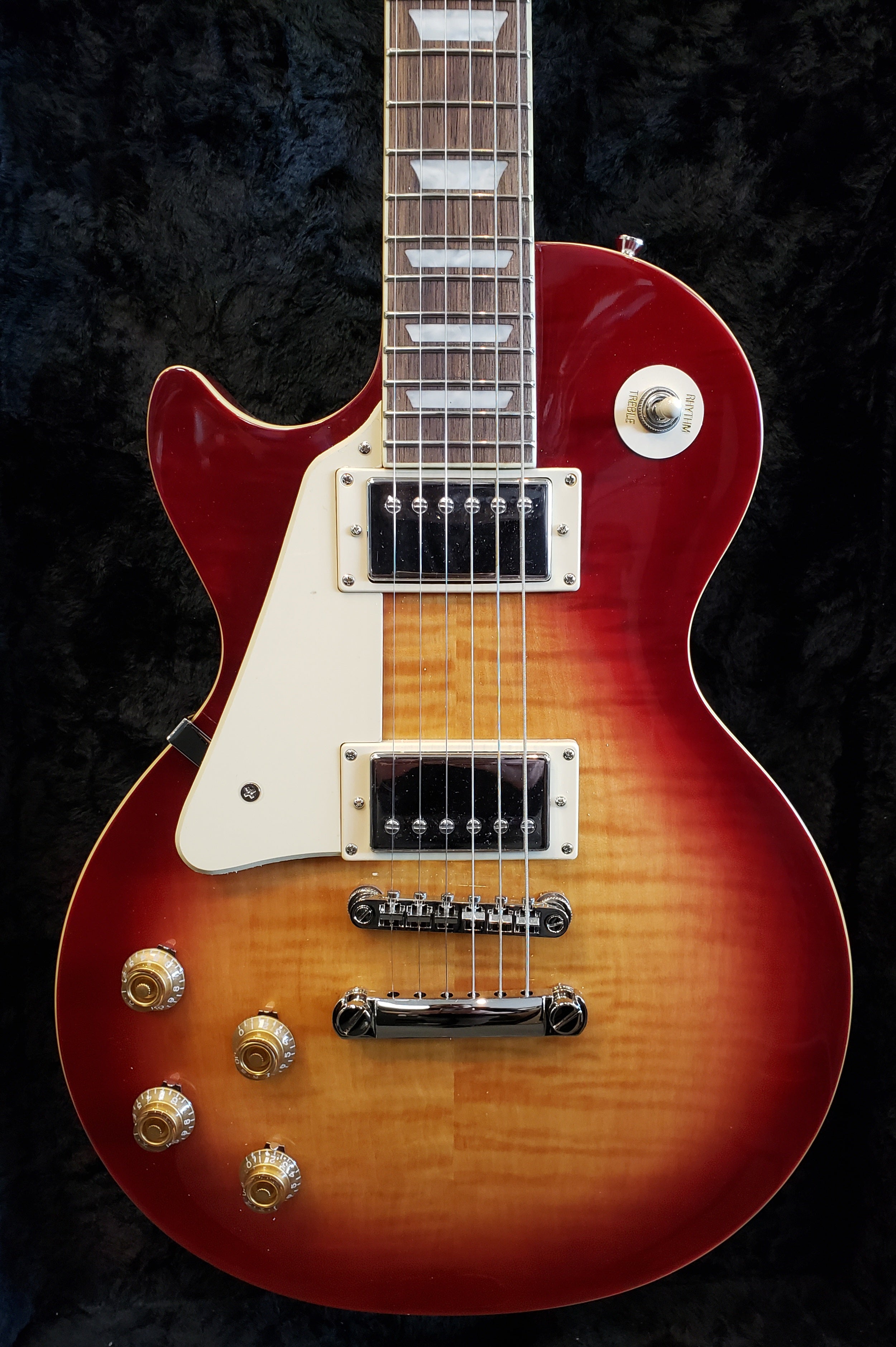 Epiphone Inspired by Gibson Les Paul Standard 50s Left Handed in Heritage Cherryburst EILS5HSNHLH