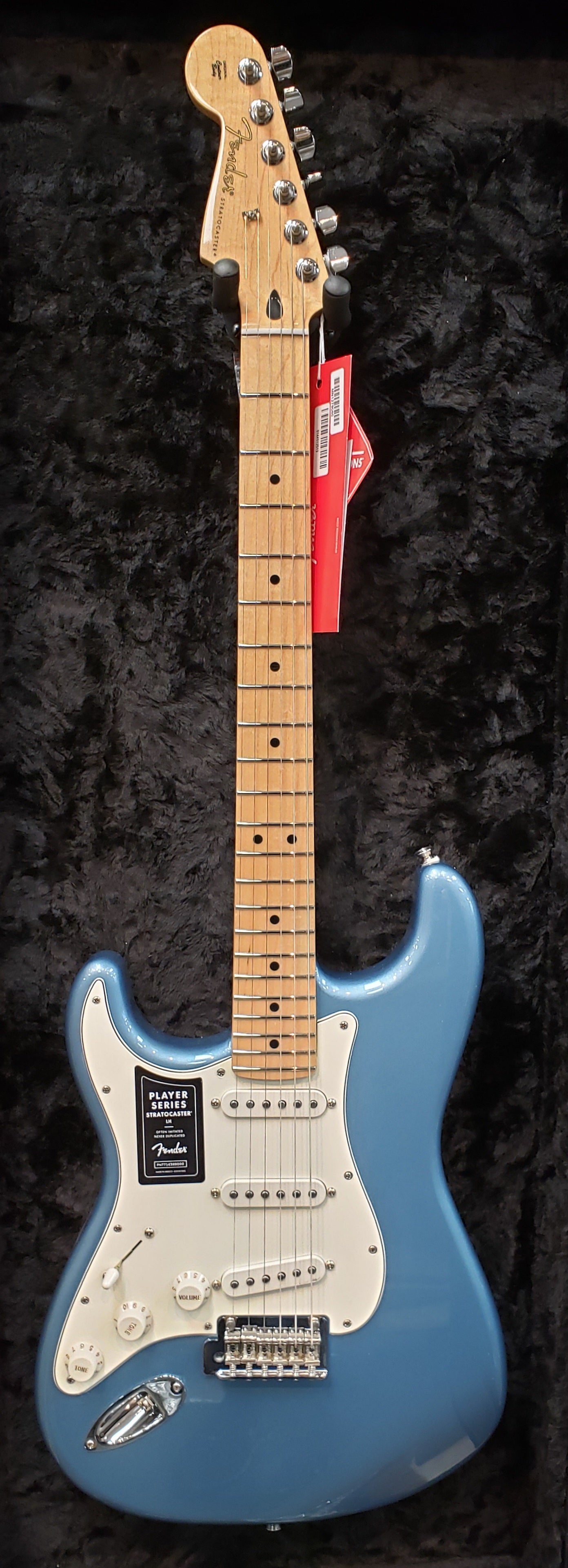 Fender Player Stratocaster Left Handed Maple Fingerboard Tidepool 0144512513 
