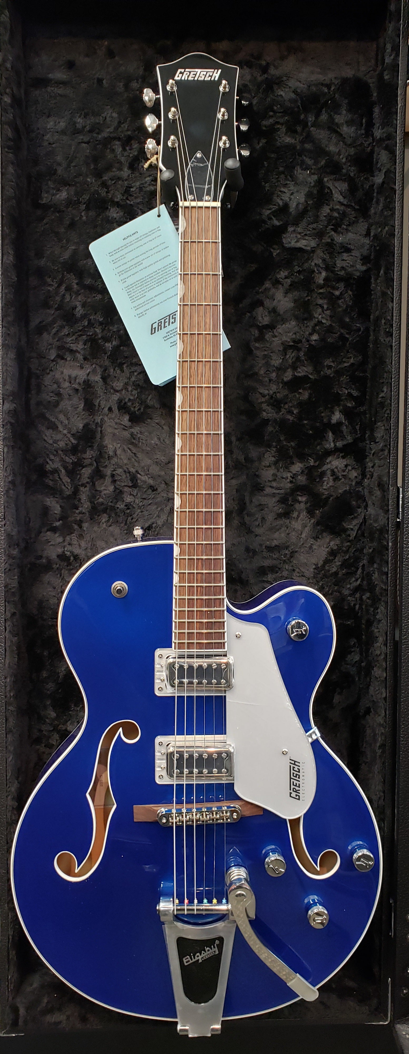 Gretsch G5420T Electromatic Classic Hollow Body Single-Cut with Bigsby Azure Metallic 2506115551 