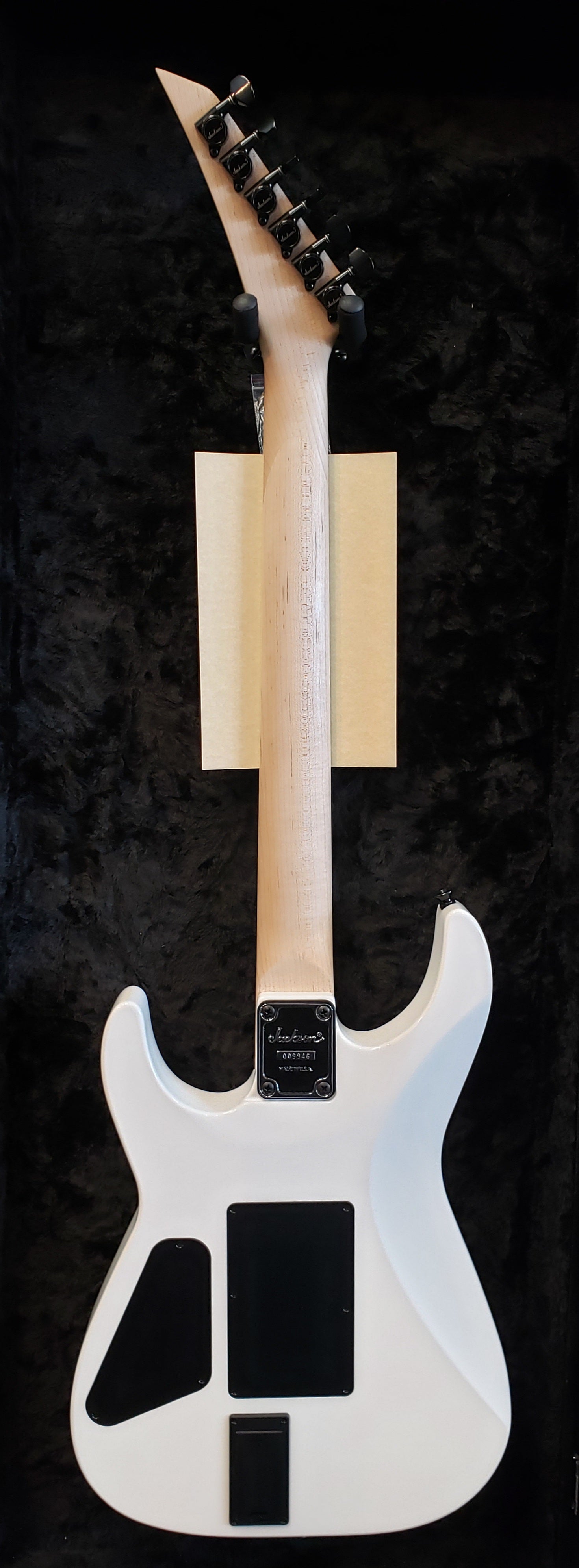Jackson Custom Shop USA SELECT DK1 Dinky Ebony Fretboard Snow White 2803010876 SERIAL NUMBER 009946 - 8.0 LBS
