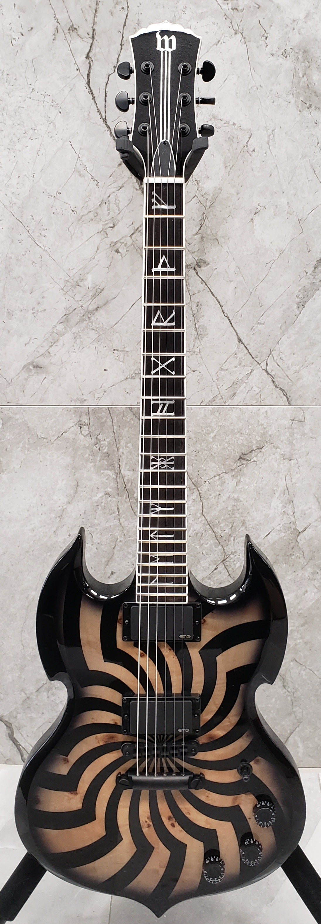 Wylde Audio Barbarian Charcoal Burst 4540-SHC