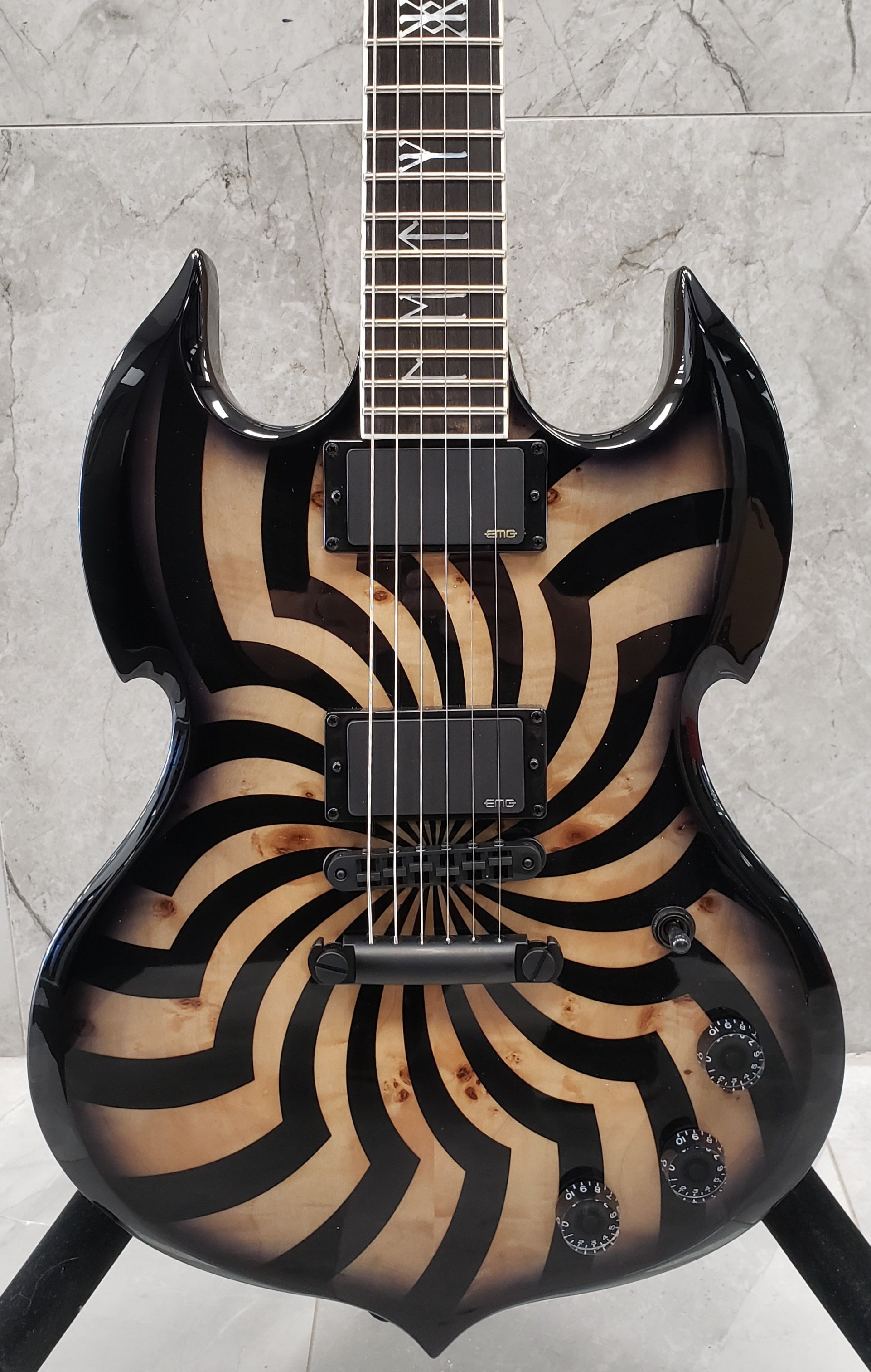 Wylde Audio Barbarian Charcoal Burst 4540-SHC
