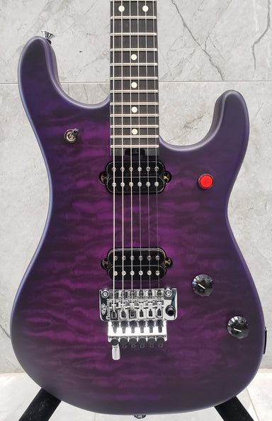 EVH 5150 Series Deluxe QM QUILTED MAPLE Ebony Fingerboard Purple Daze Satin Finish 5108002535