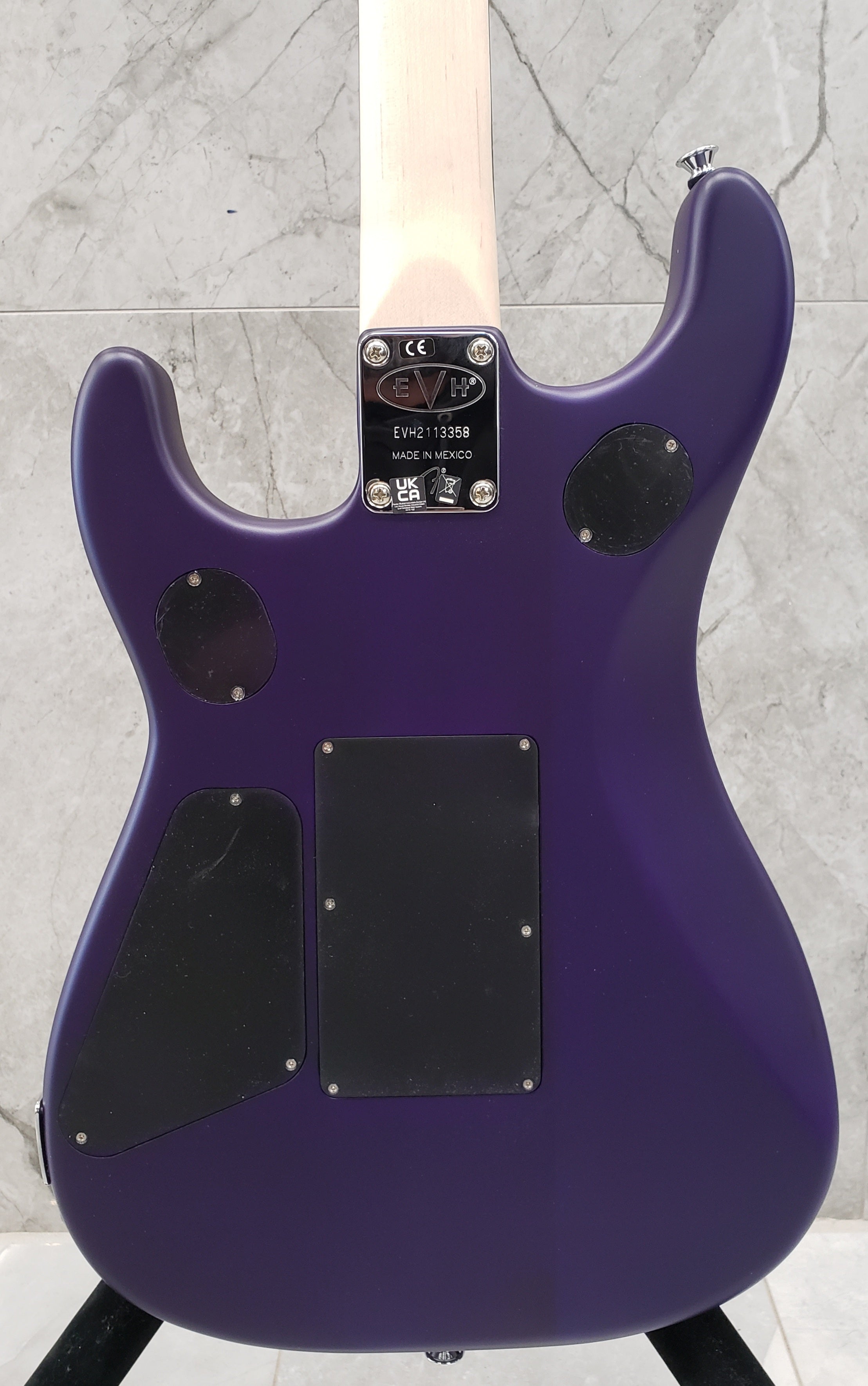 EVH 5150 Series Deluxe QM QUILTED MAPLE Ebony Fingerboard Purple Daze Satin Finish 5108002535 IN STOCK - SERIAL NUMBER EVH2113358 - 7.4 LBS