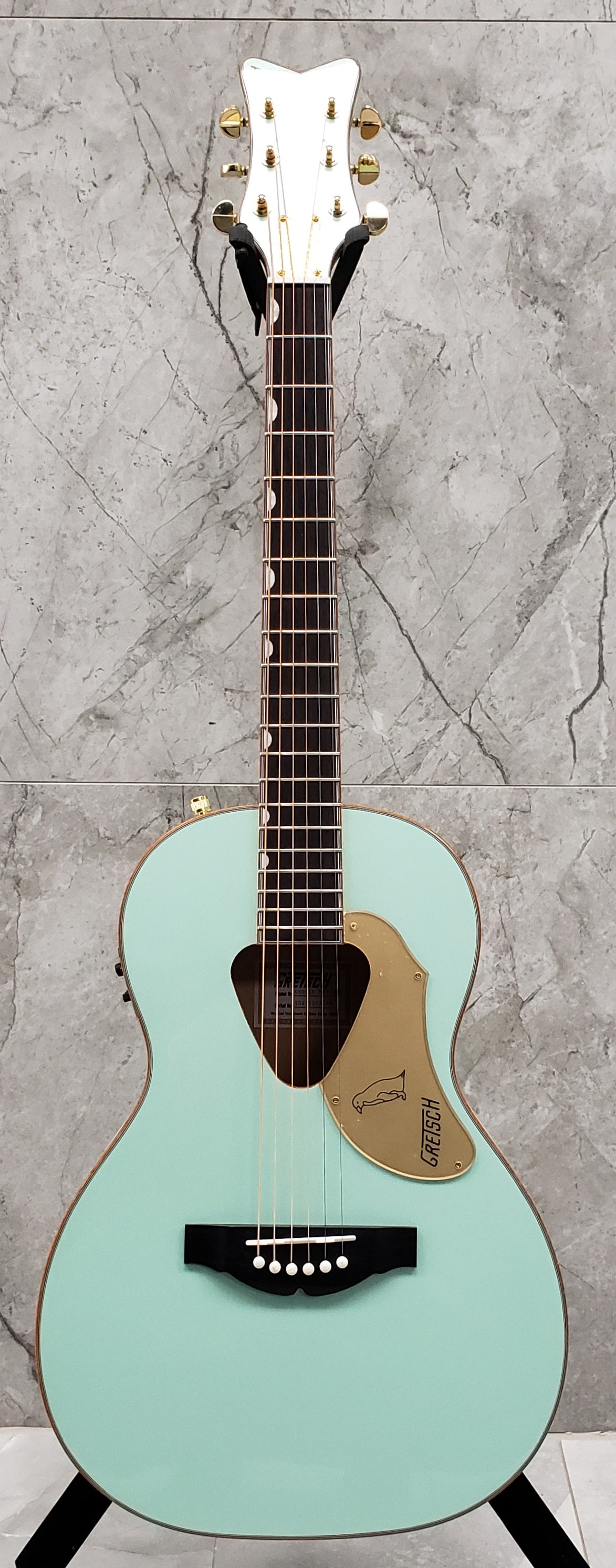 GRETSCH G5021E Rancher Penguin Parlor Acoustic Electric Mint Metallic 2714014549