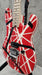 EVH Striped Series 5150 Red, Black, White 
