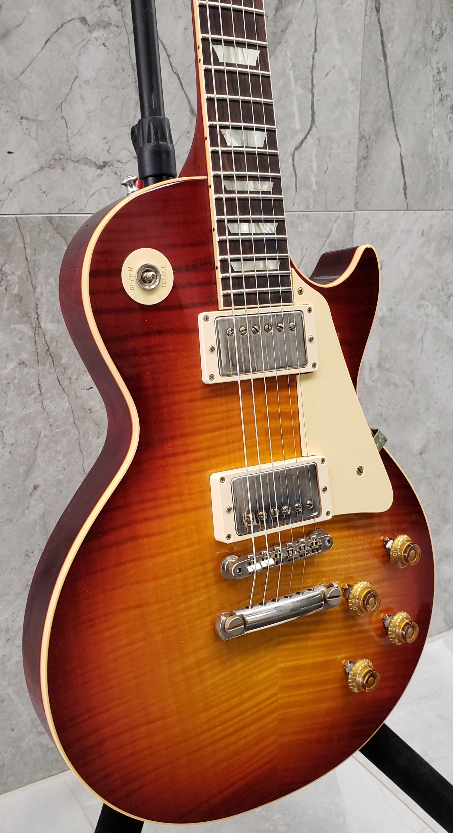 Gibson Custom Shop 1959 Les Paul Standard Reissue VOS Factory Burst - Nickel Hardware LPR59VOFANH