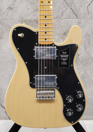 Fender Vintera 70s Telecaster Deluxe Maple Fingerboard Vintage Blonde 0149812307