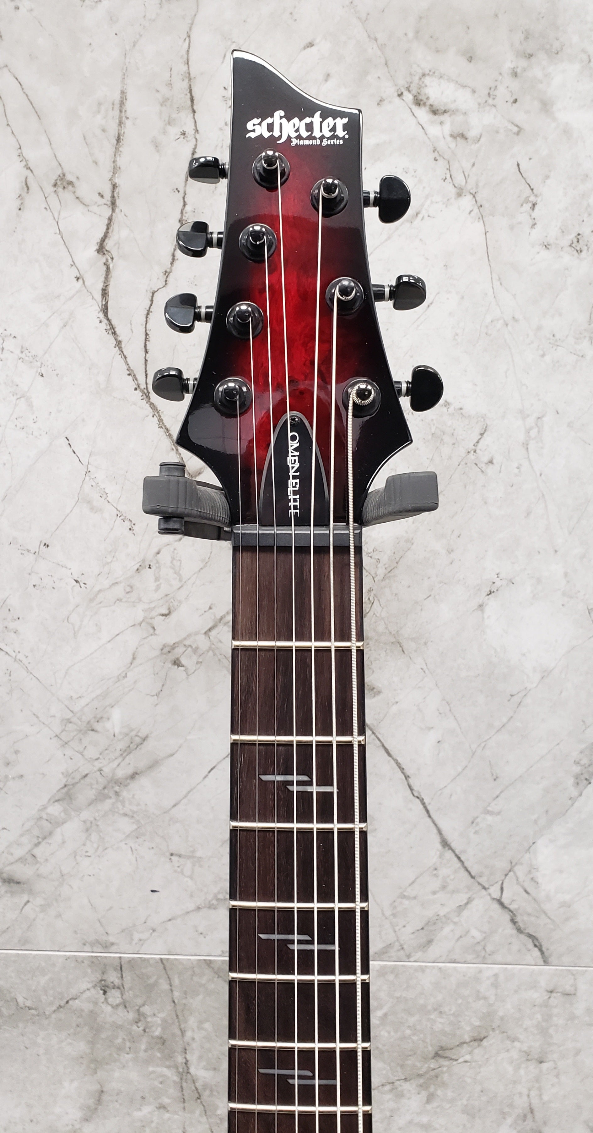 Schecter Omen Elite-7 Left Handed 7-String Electric Guitar Black Cherry Burst 2461-SHC