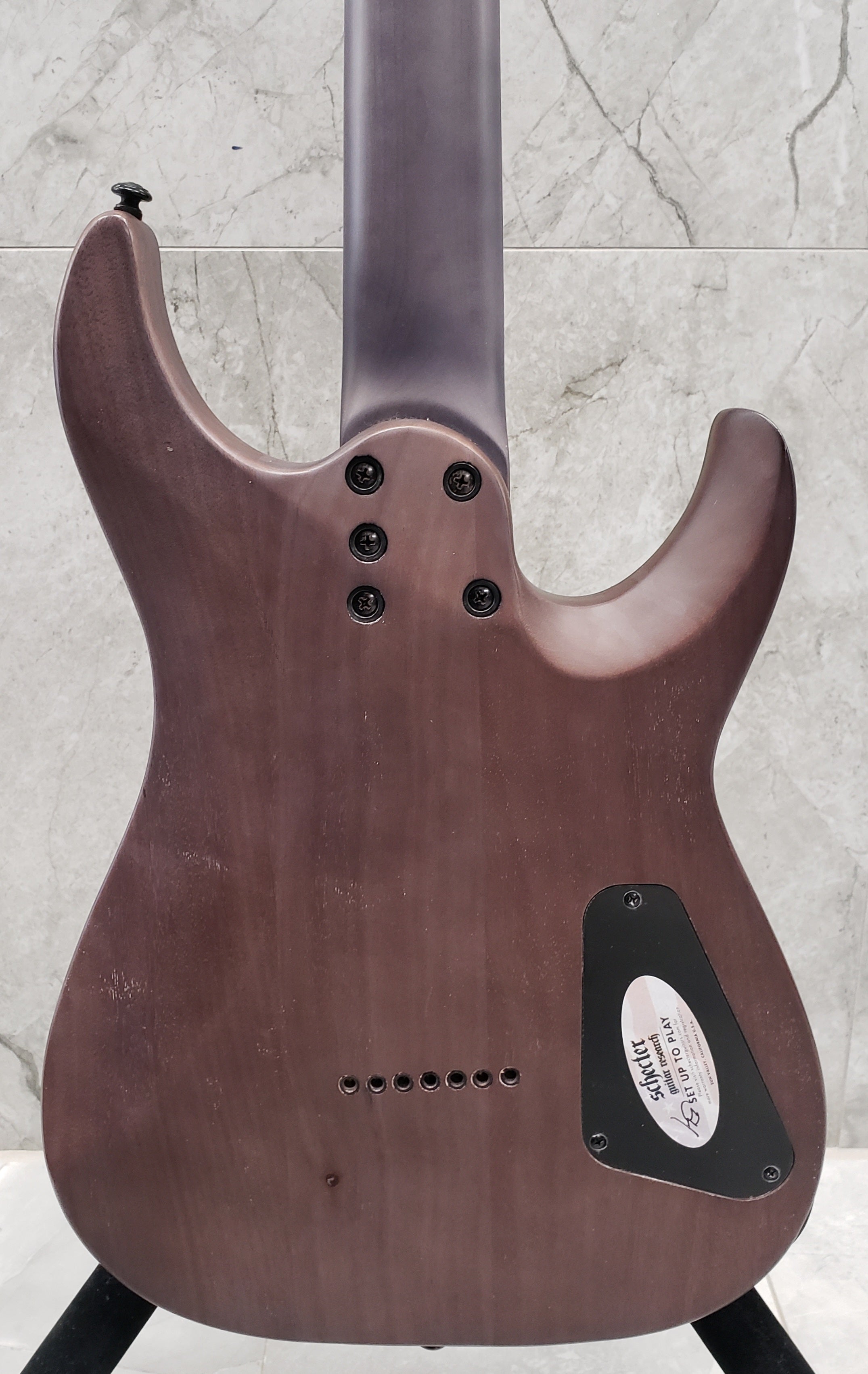 Schecter Omen Elite-7 Left Handed 7-String Electric Guitar Black Cherry Burst 2461-SHC