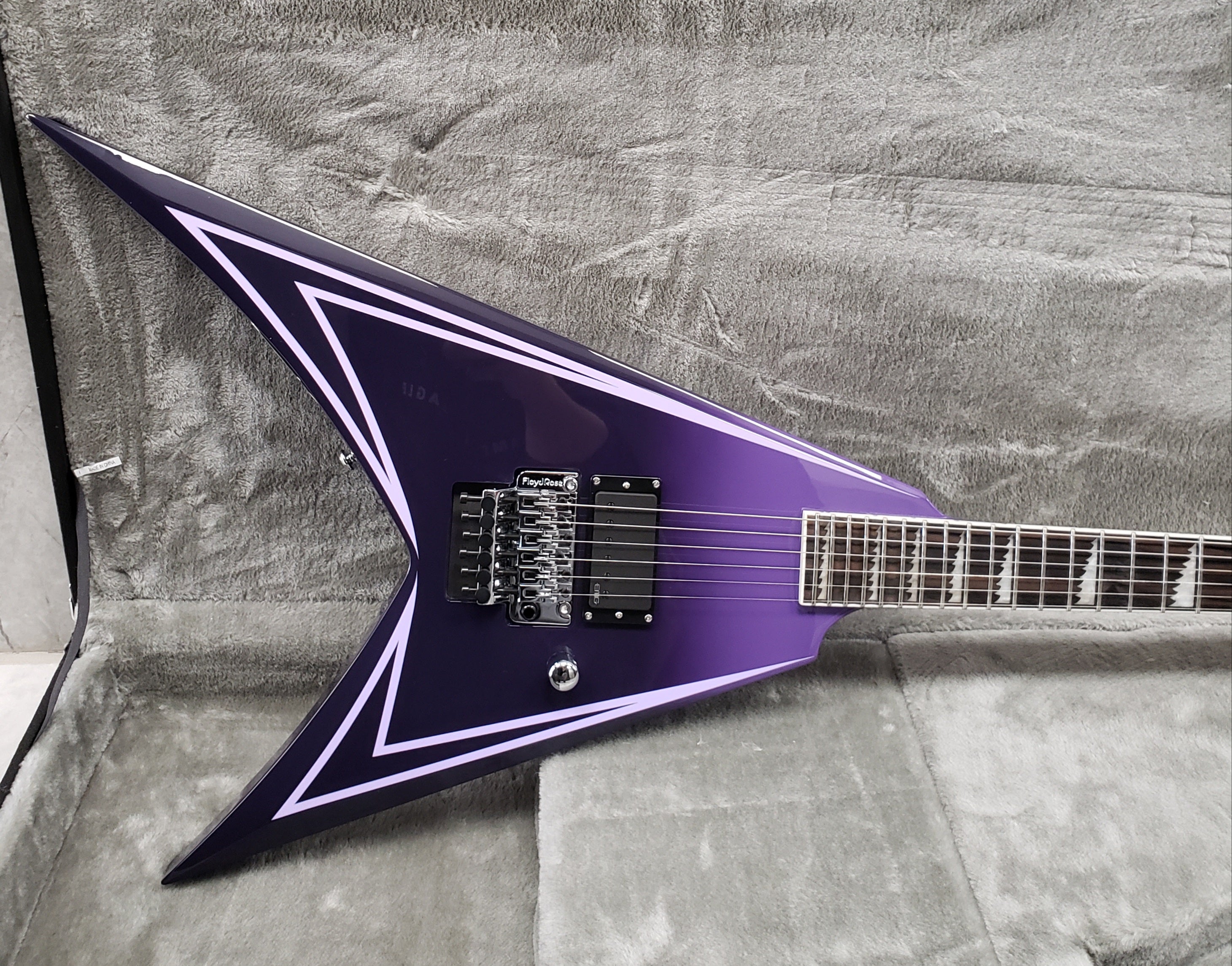 ESP LTD Alexi Hexed Purple Fade with Pinstripes Hexed Purple LALEXIHEXED
