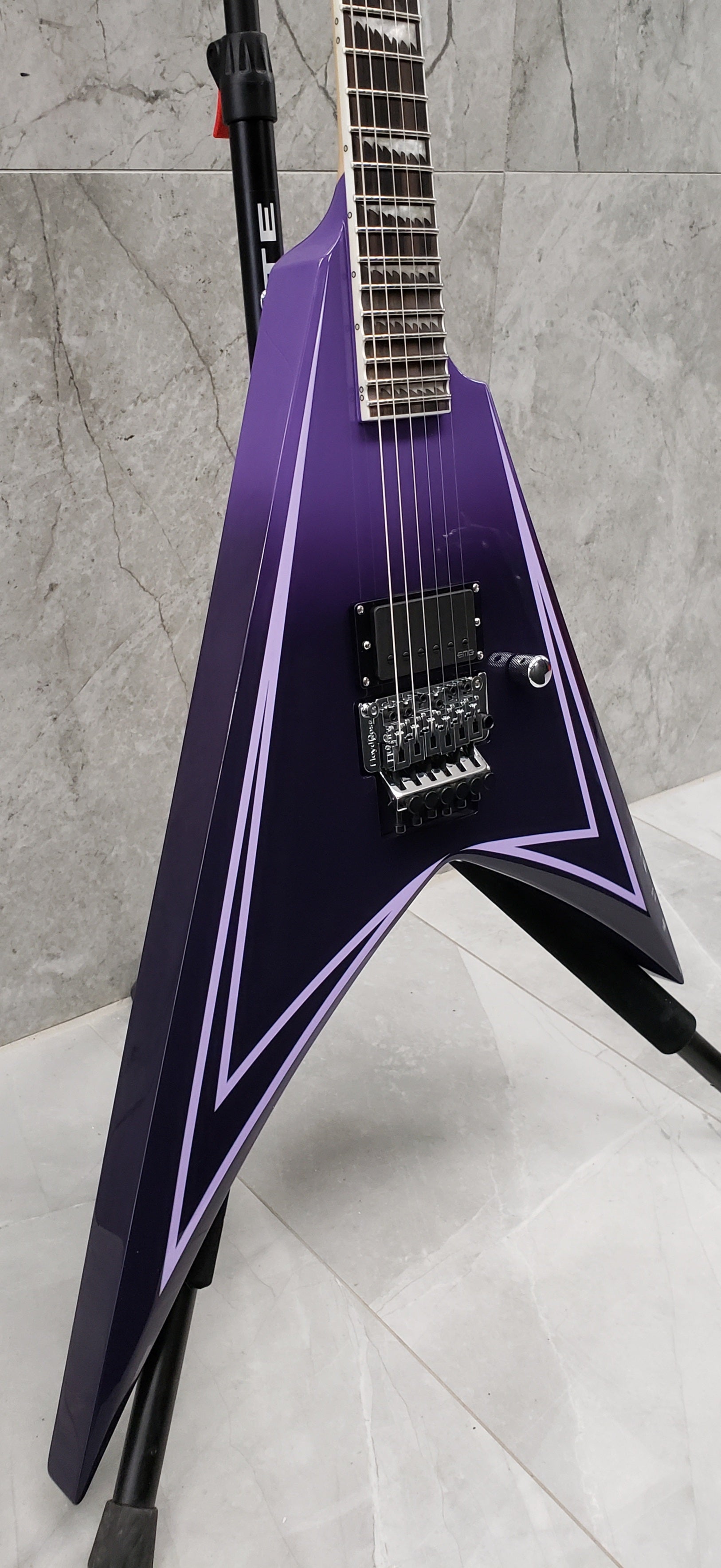 ESP LTD Alexi Hexed Purple Fade with Pinstripes Hexed Purple LALEXIHEXED