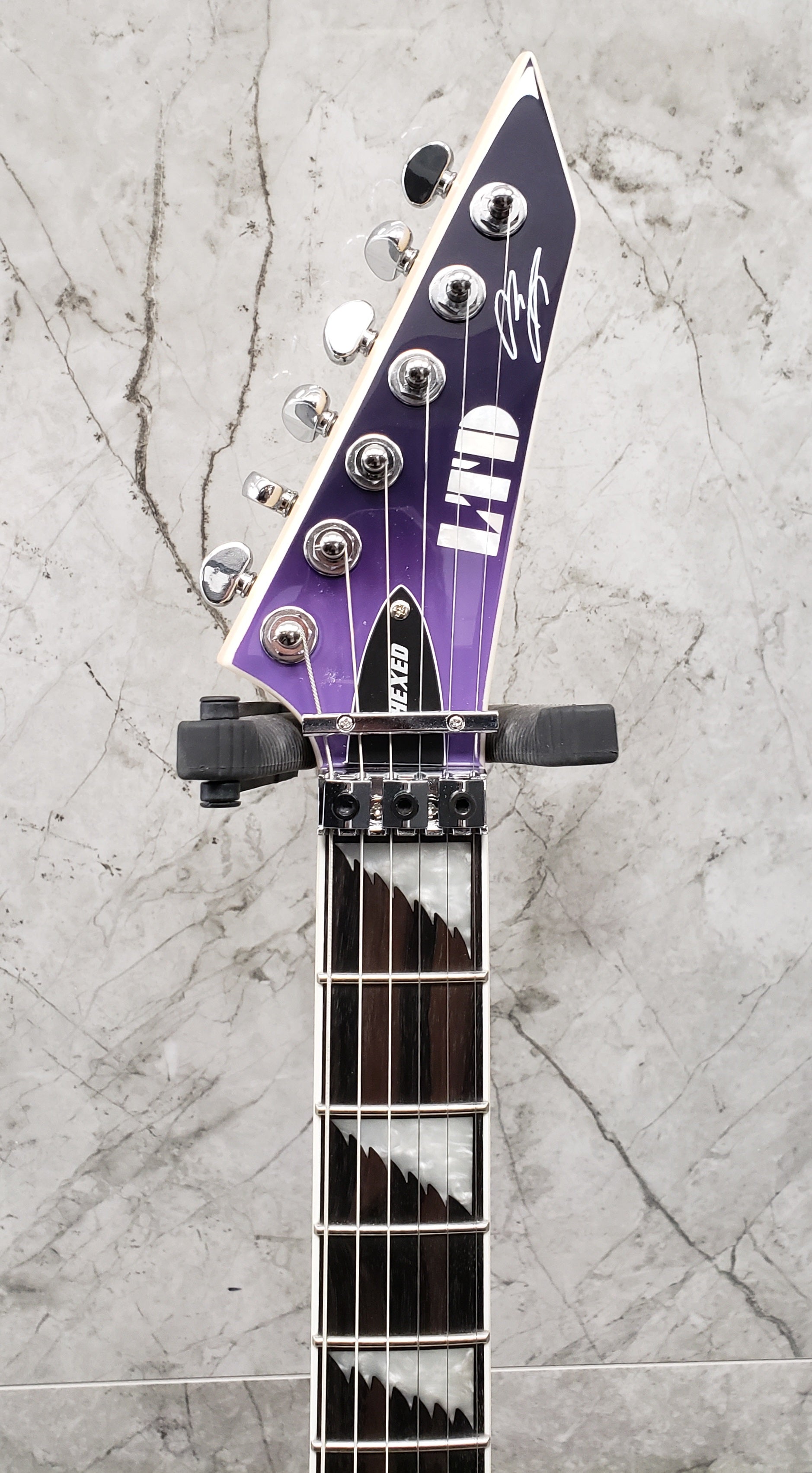 ESP LTD Alexi Hexed Purple Fade with Pinstripes Hexed Purple LALEXIHEXED