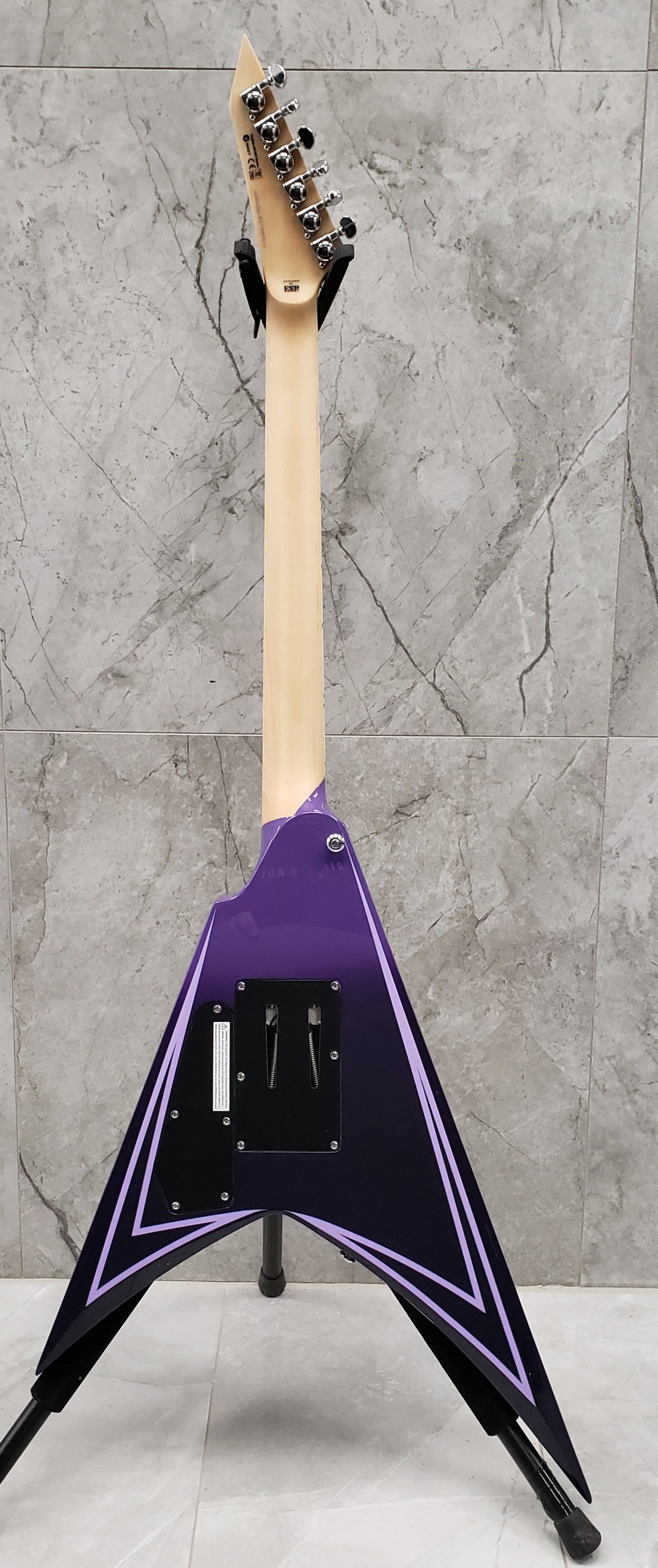 ESP LTD Alexi Hexed Purple Fade with Pinstripes Hexed Purple LALEXIHEXED